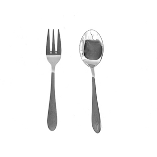 Appetizer spoon and fork