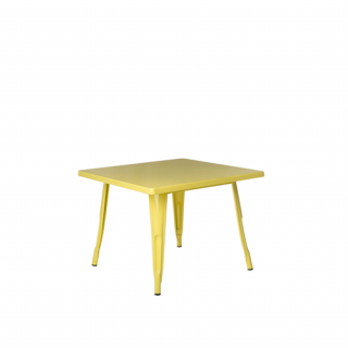 Yellow low Fabrik table 