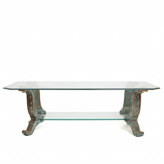 Cairo glass table