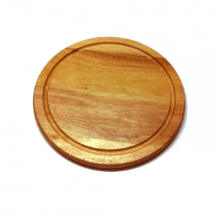 Round wooden board