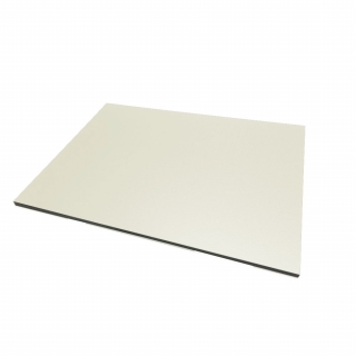 White laminated panel