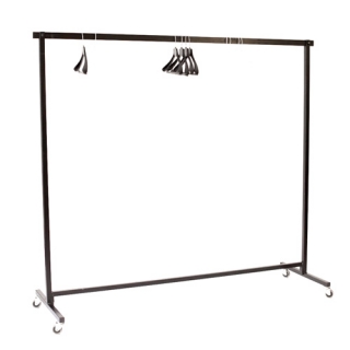 Clothes rail and hangers