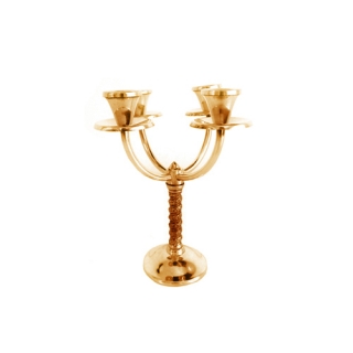 Candelabro barroc dorado 4 brazos