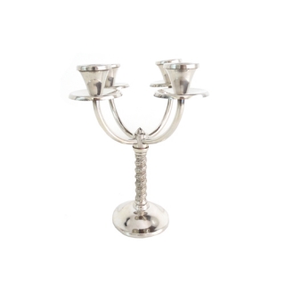 Candelabro barroc plata 4 brazos