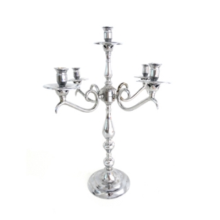 Candelabro vintage 5 brazos