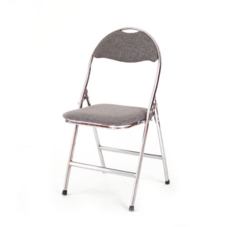 Cadira tela grisa