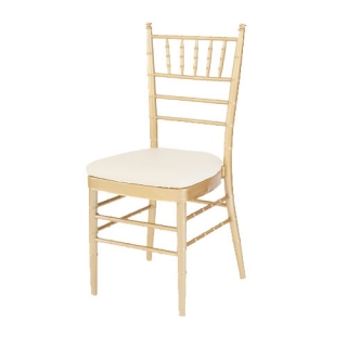 Silla Chiavari oro-marfil