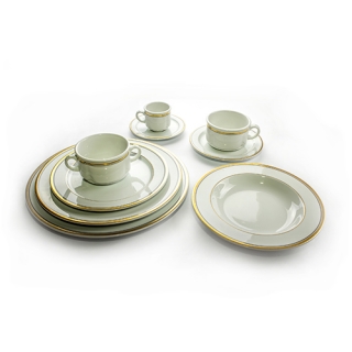 Tableware Gold-Black edge