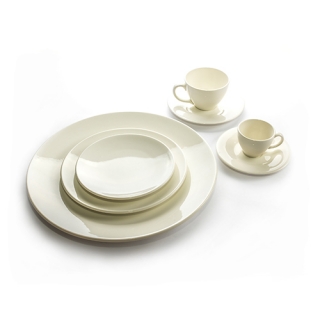 Tableware Round ivory