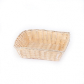 Square rattan basket