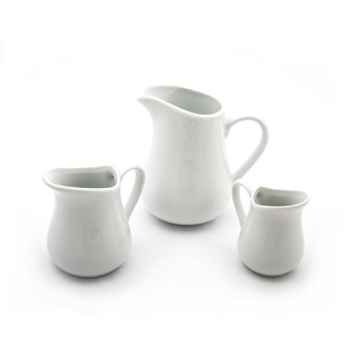Porcelain milk jugs 