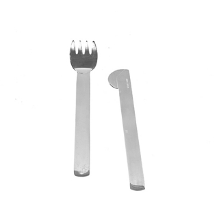 Appetizer knife and fork Art
