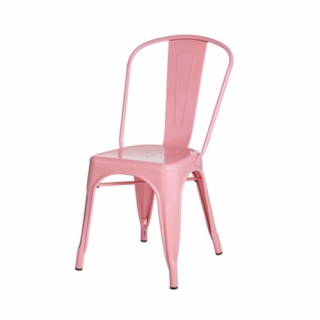 Pink Fabrik chair