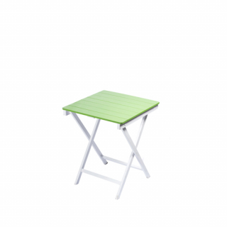 Pistachio square wooden table