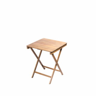 Mesa cuadrada madera