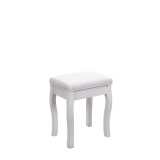 White Juliet bench