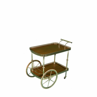 Vintage golden carriage