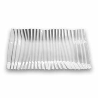 Porcelan wavy tray