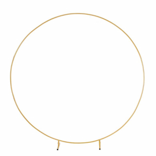 Golden round bow