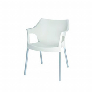 White Ona armchair