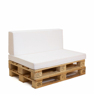 wooden pallets White