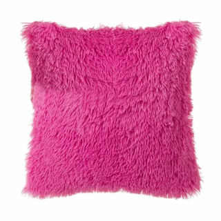 Fuchsia Pelut Throw Pillow