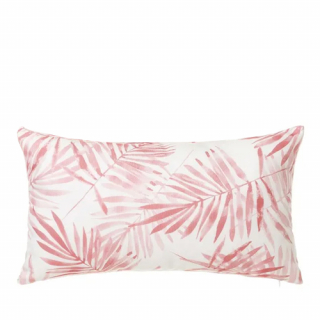 Palm cushion pink drawing