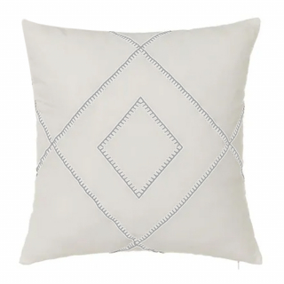 Ecru-gray Boho Chic cushion