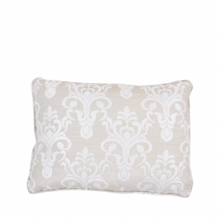 Jacquard cushion taupe