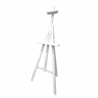 White easel