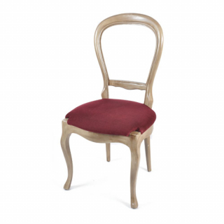 Holu chair maroon seat