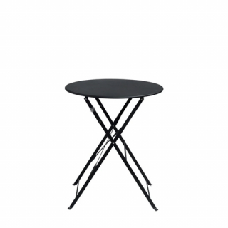 Black Bistro table