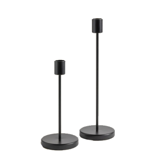 Candelabro Slim negro