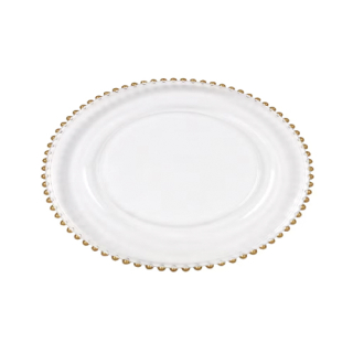 Plato cristal Sol