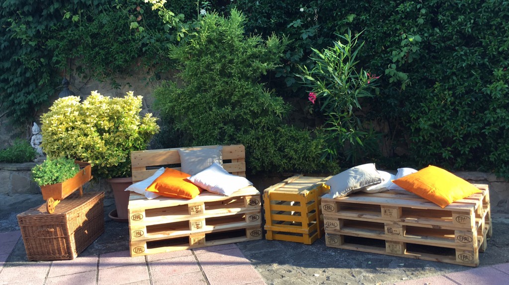 decoración con palets