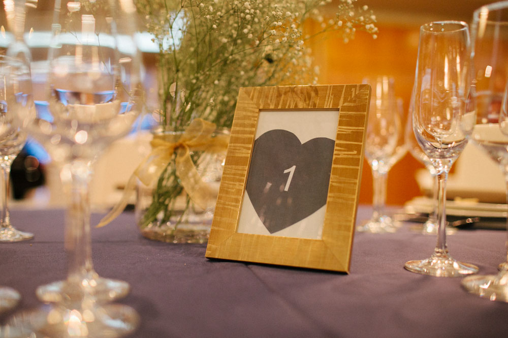 numerar las mesas de tu boda