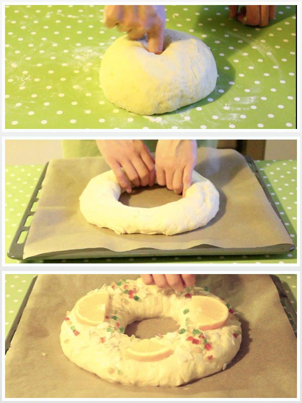 receta del roscón de reyes