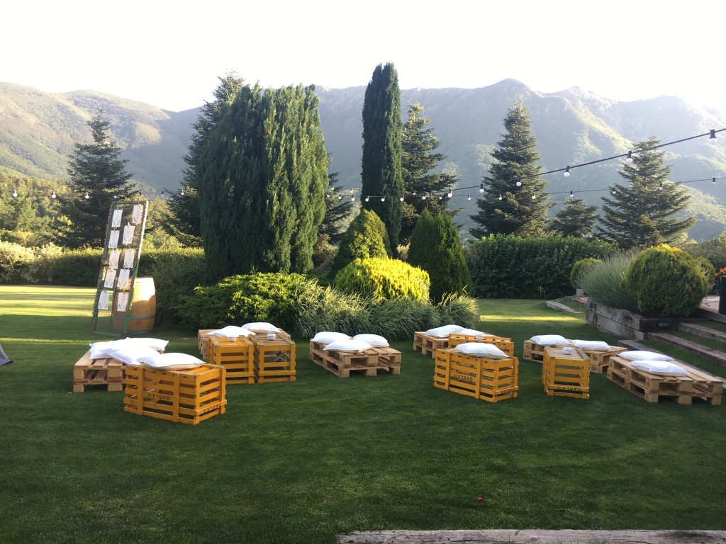 Decoración con madera