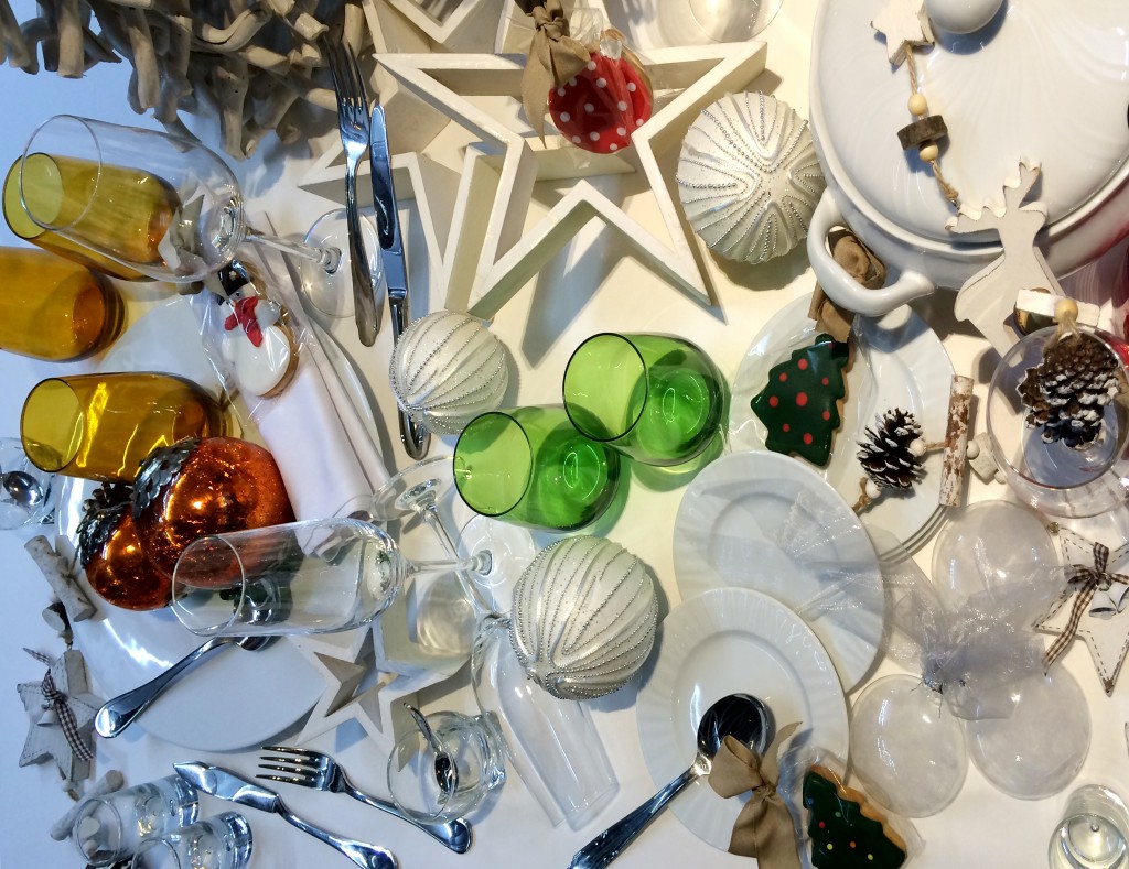 ESTILOS PARA UNA MESA DE NAVIDAD