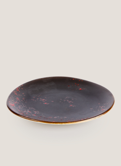 Plato oxi negro-rojo