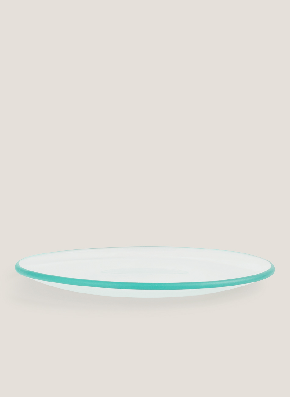 Plato cristal redondo
