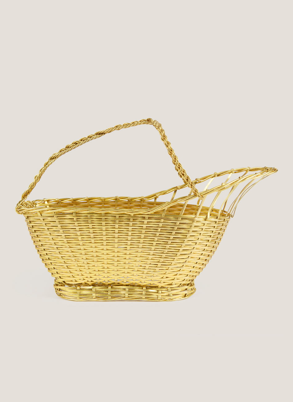 Portabotellas dorado