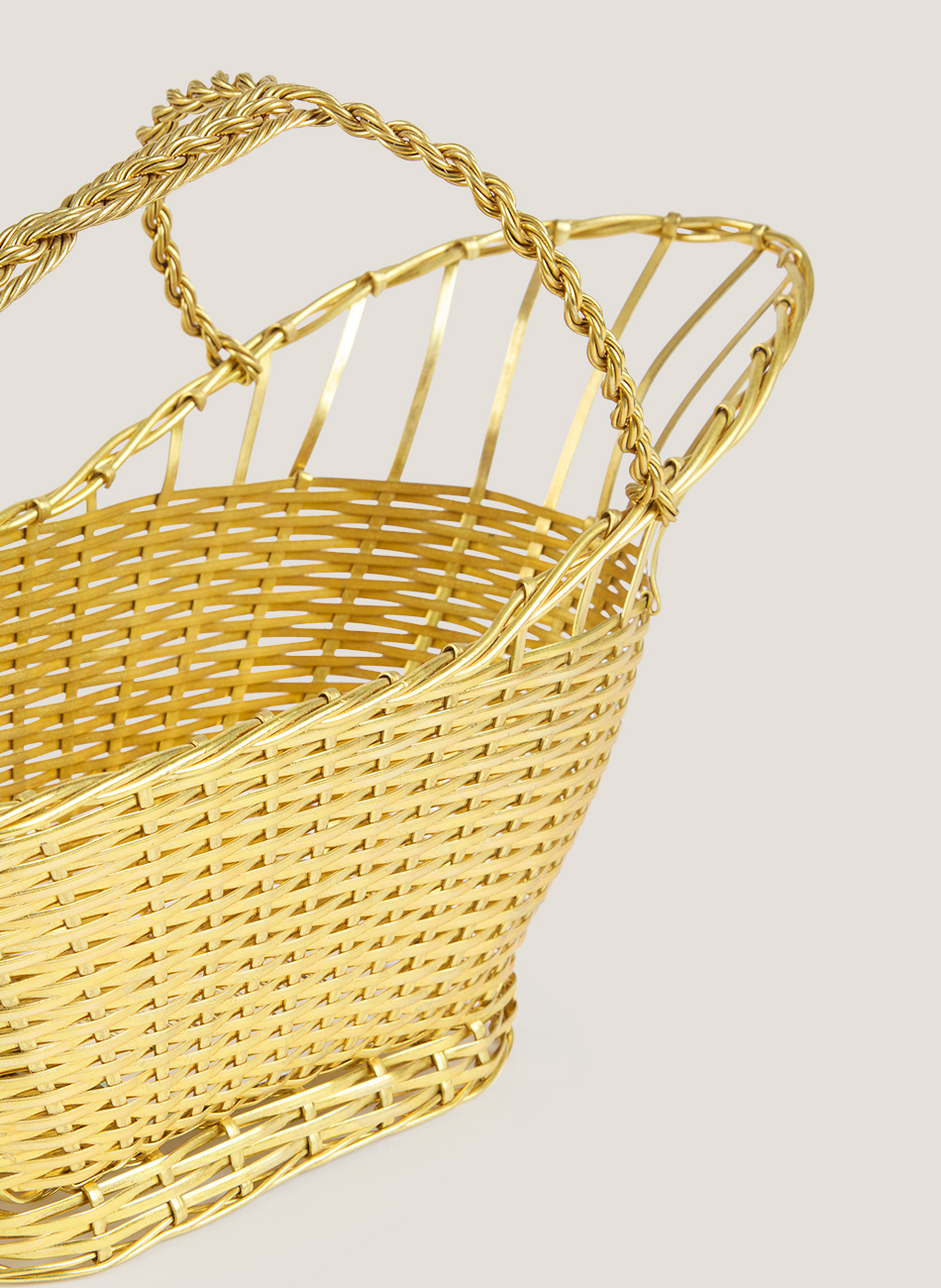 Portabotellas dorado