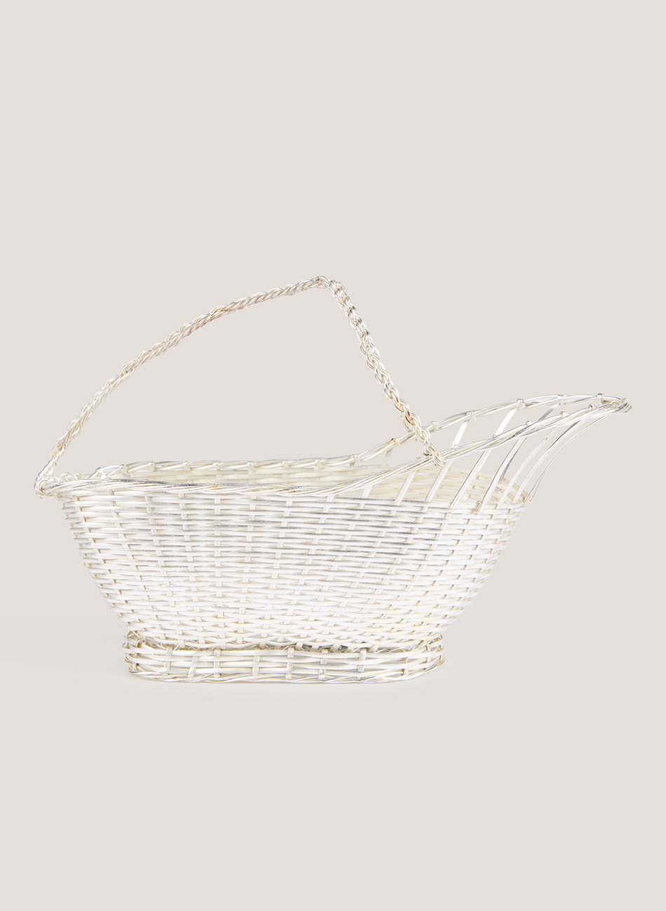 Portabotellas plateado