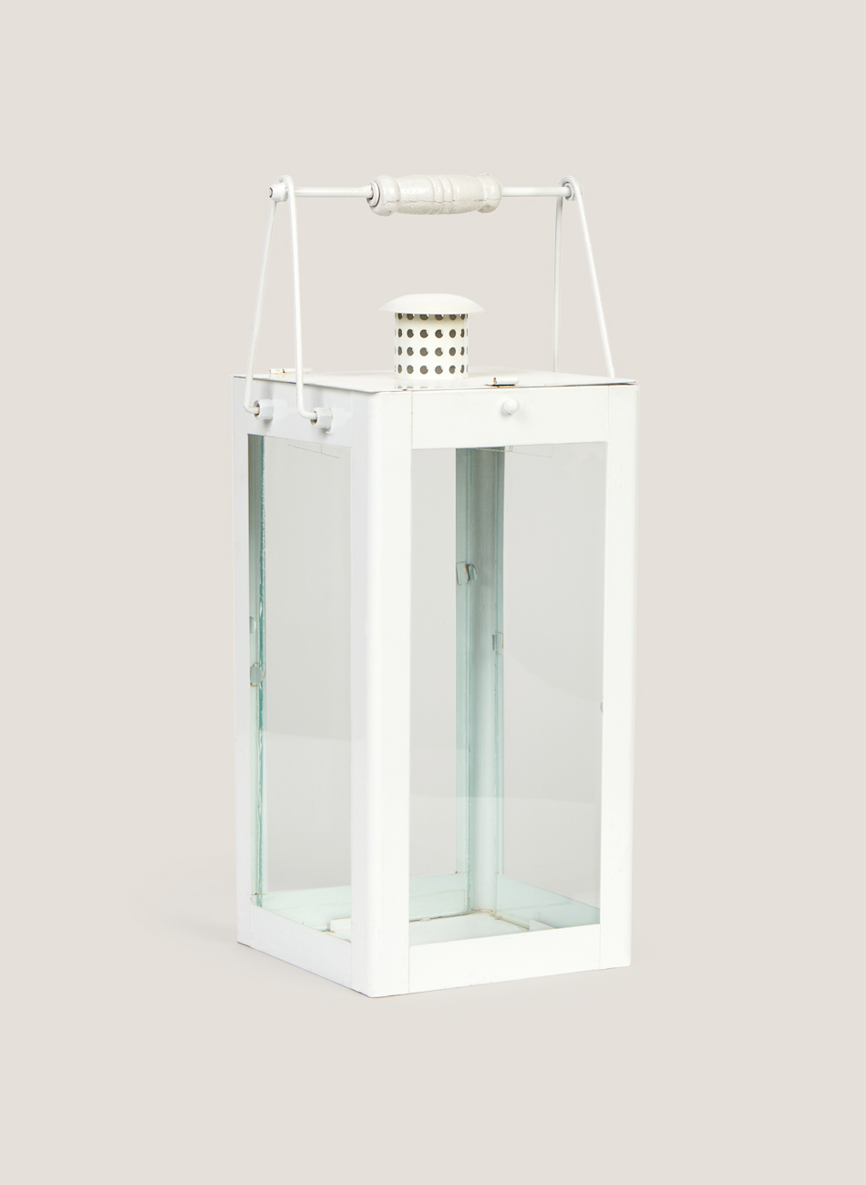 Faroles metal blanco