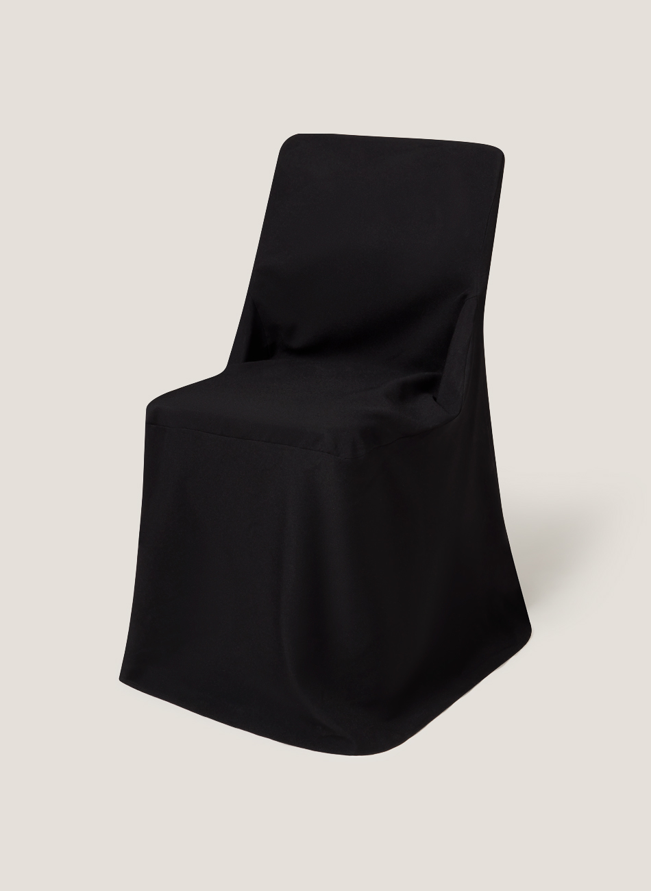 Silla plegable con funda negra