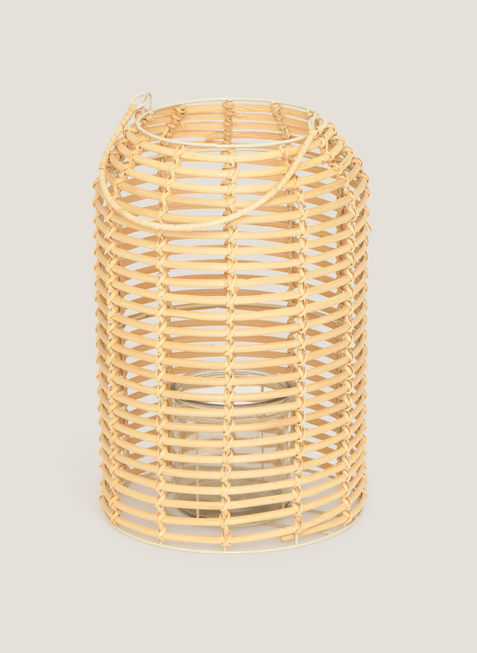 Farol rattan natural