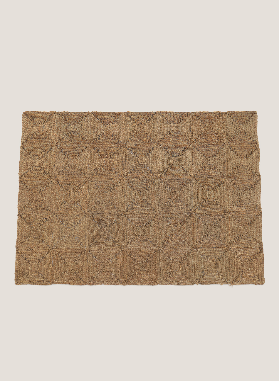 Alfombra enea rectangular