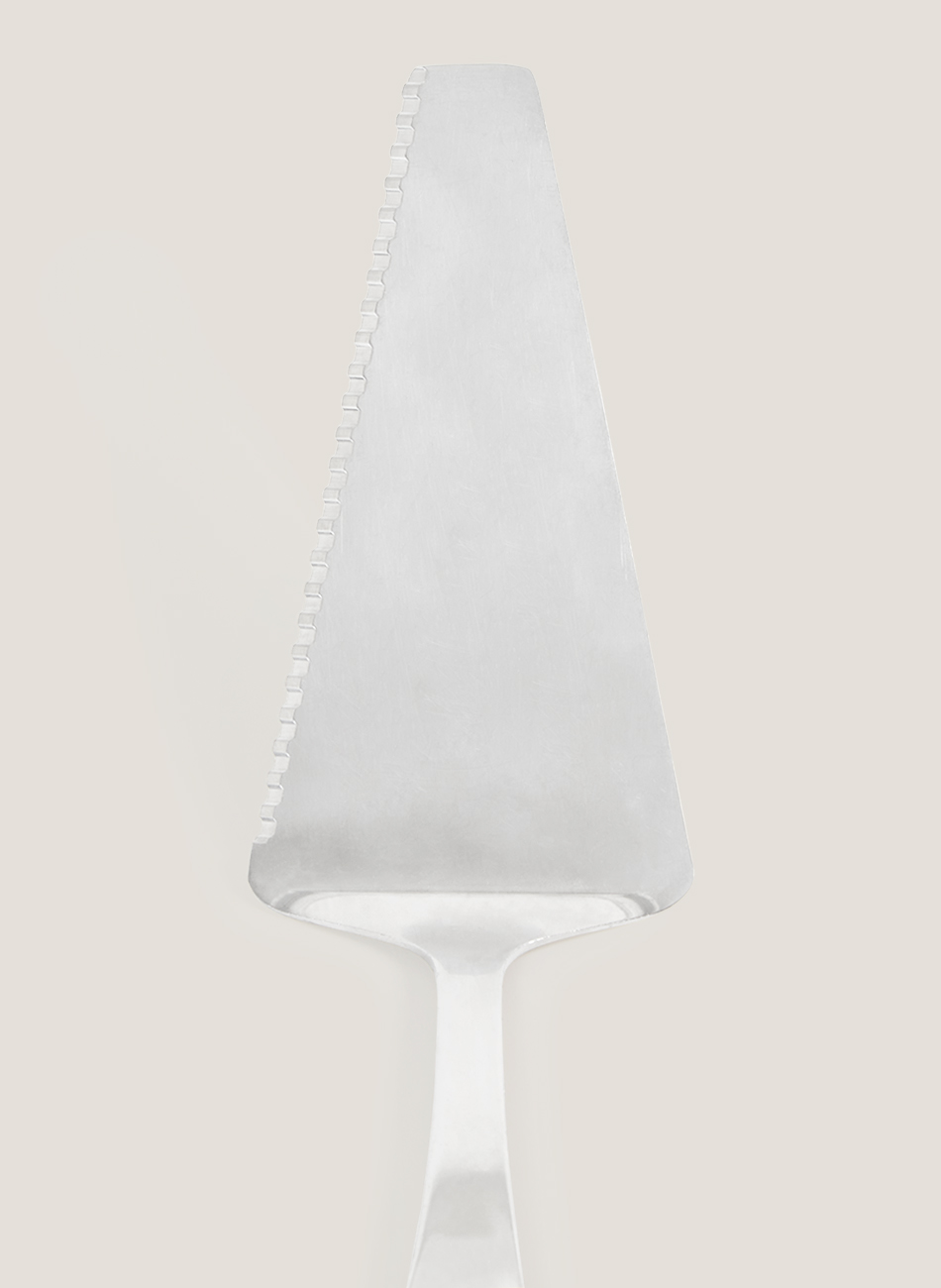 Pala con sierra para servir