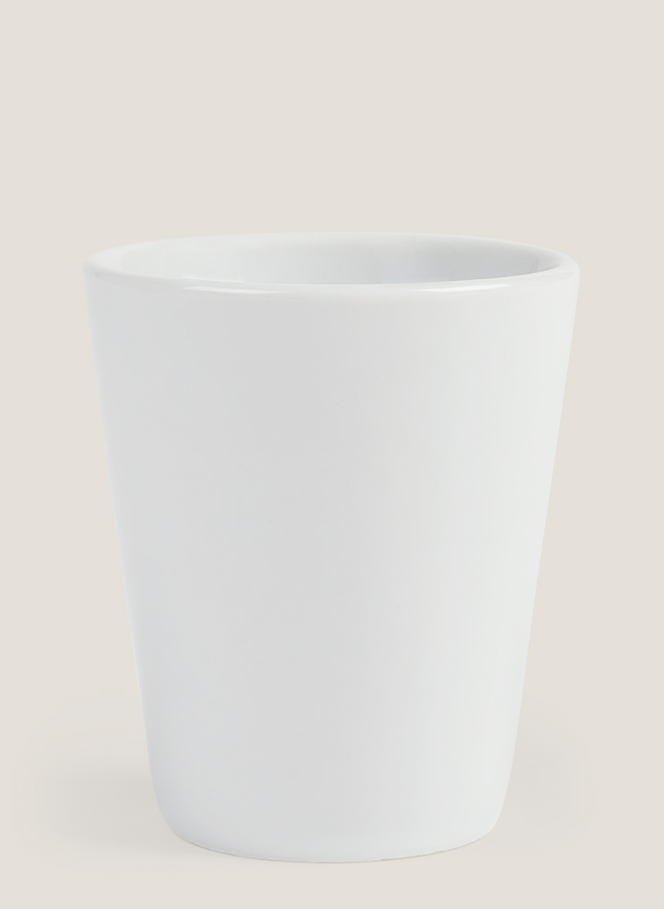 Bol vaso porcelana tokyo blanco y negro